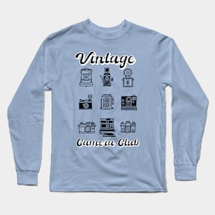 Vintage Camera Club Long Sleeve T-Shirt